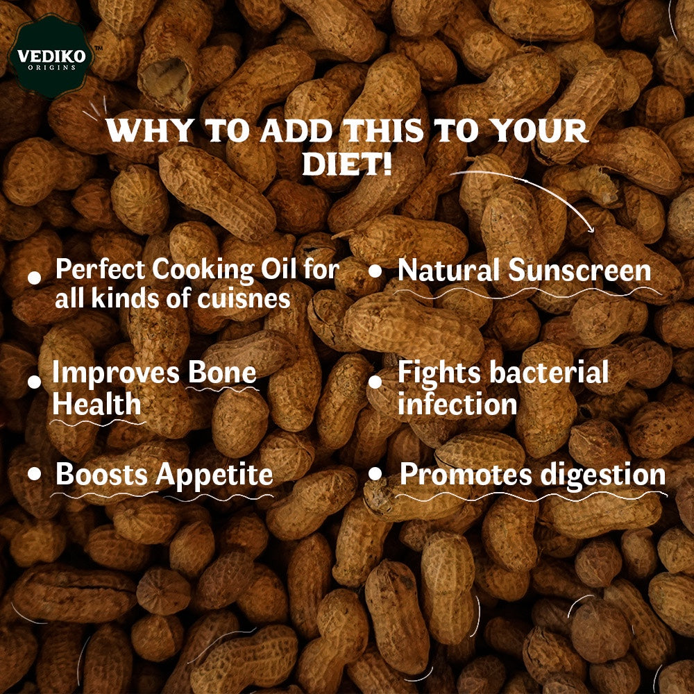 Vediko Origins Groundnut Oil