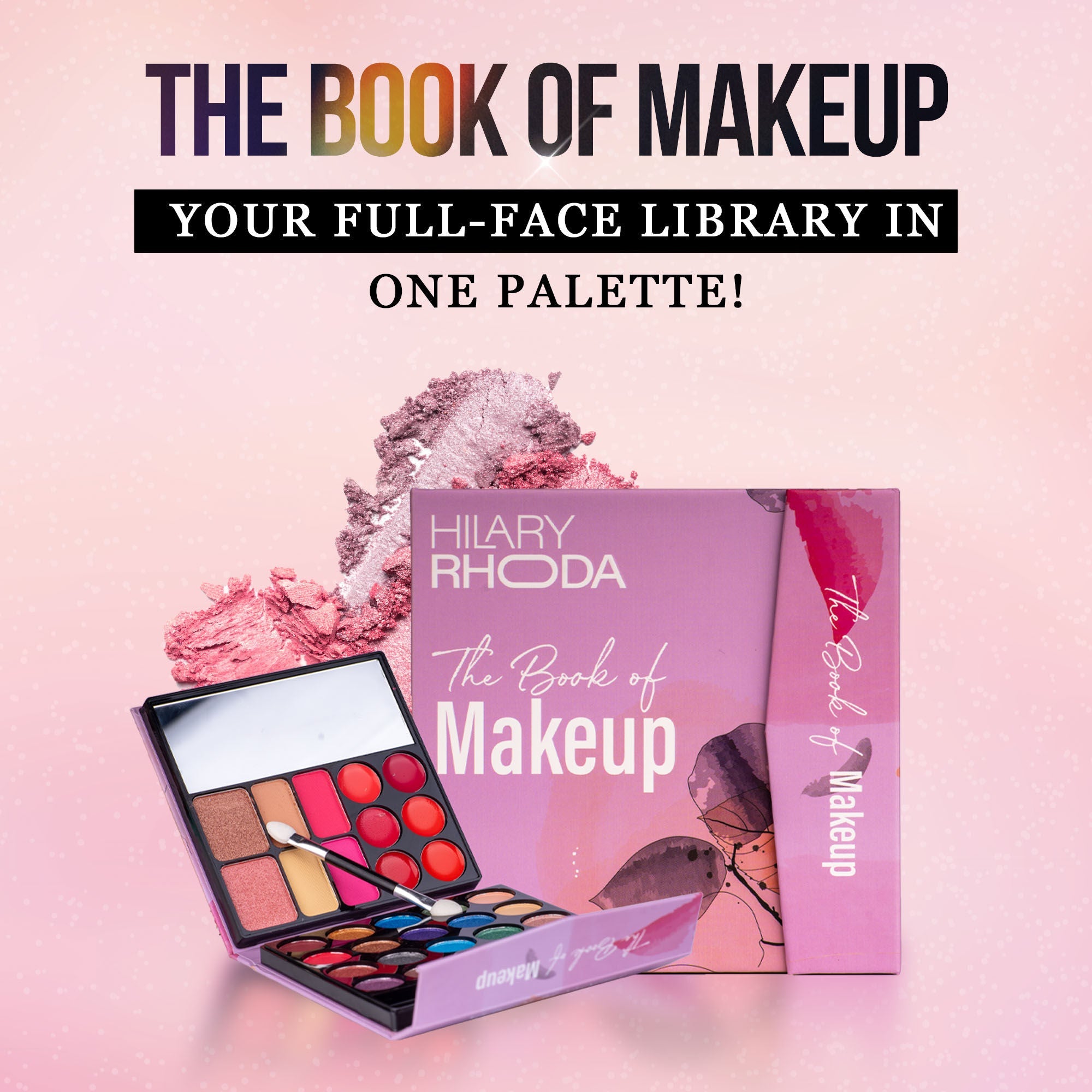Hilary Rhoda The Book Of Makeup Kit - Multicolor 02 - Distacart