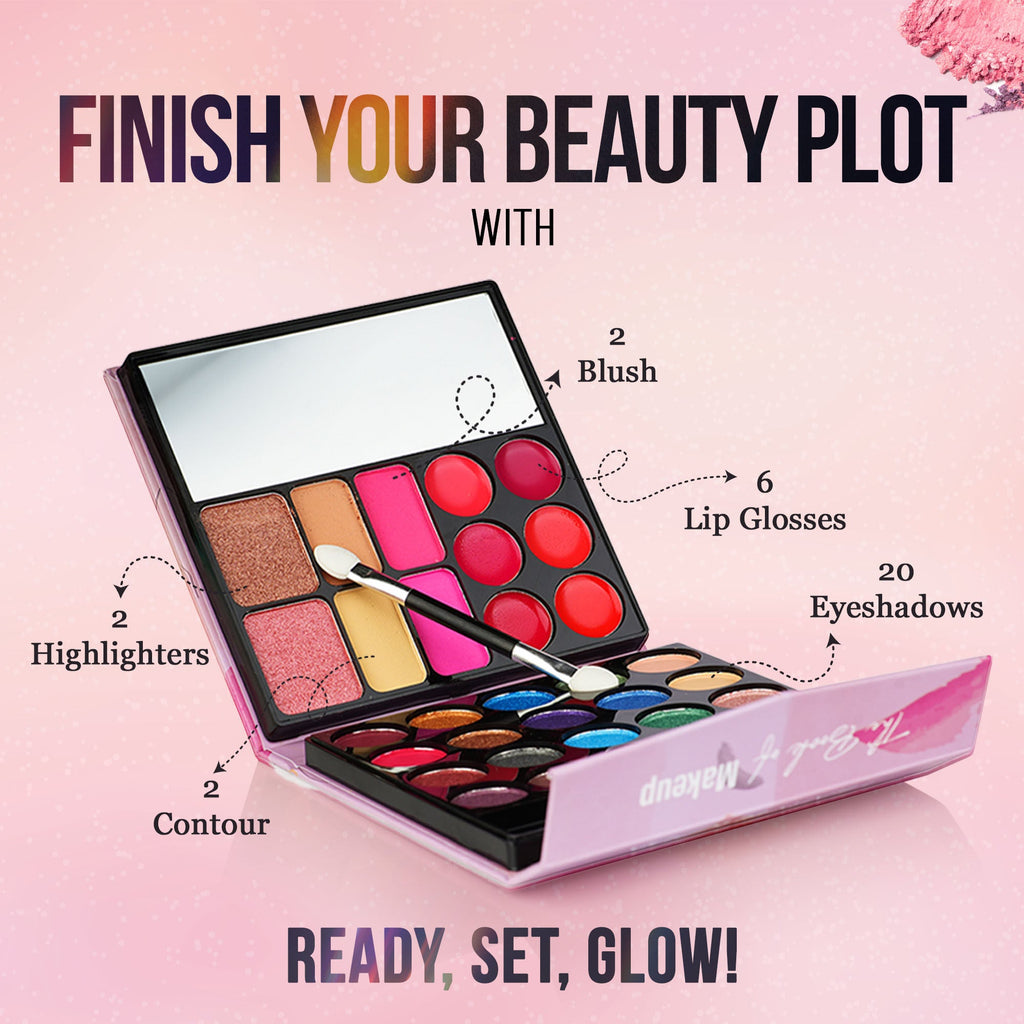 Hilary Rhoda The Book Of Makeup Kit - Multicolor 02 - Distacart
