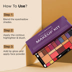 Hilary Rhoda Professional Makeup Kit - Multicolor 02 - Distacart