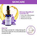 Nykaa Naturals Lavender Essential Oil - Combats skin inflammation and Dandruff - 100% Natural