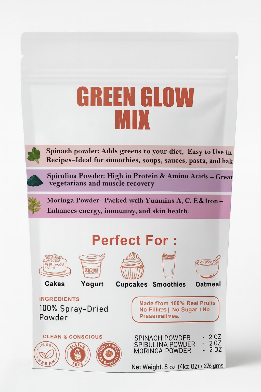 baking breakfast mix fruit powder combo 200 gm copy