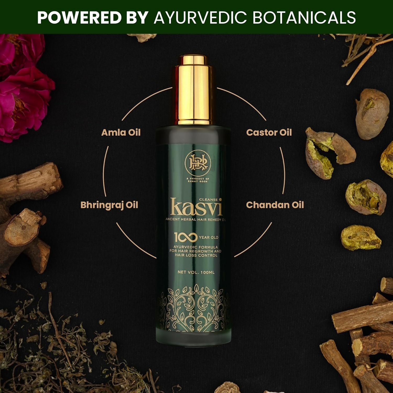 Cleanse Ayurveda Cleanse Kasvi Herbal Hair Oil