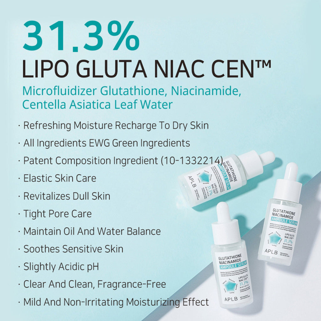 APLB Glutathione Niacinamide Ampoule Serum