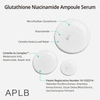 APLB Glutathione Niacinamide Ampoule Serum