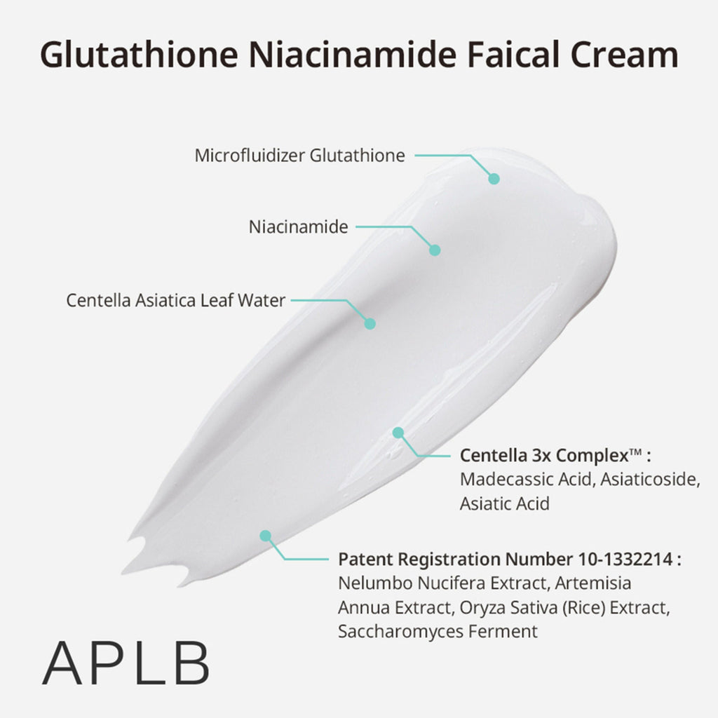 APLB Glutathione Niacinamide Facial Cream