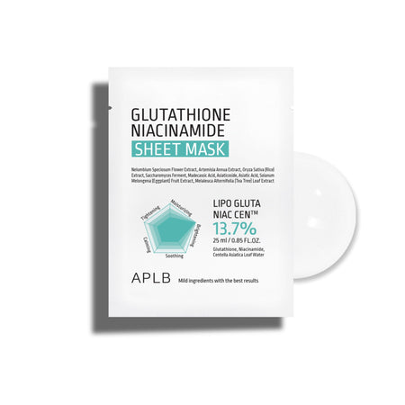 APLB Glutathione Niacinamide Sheet Mask