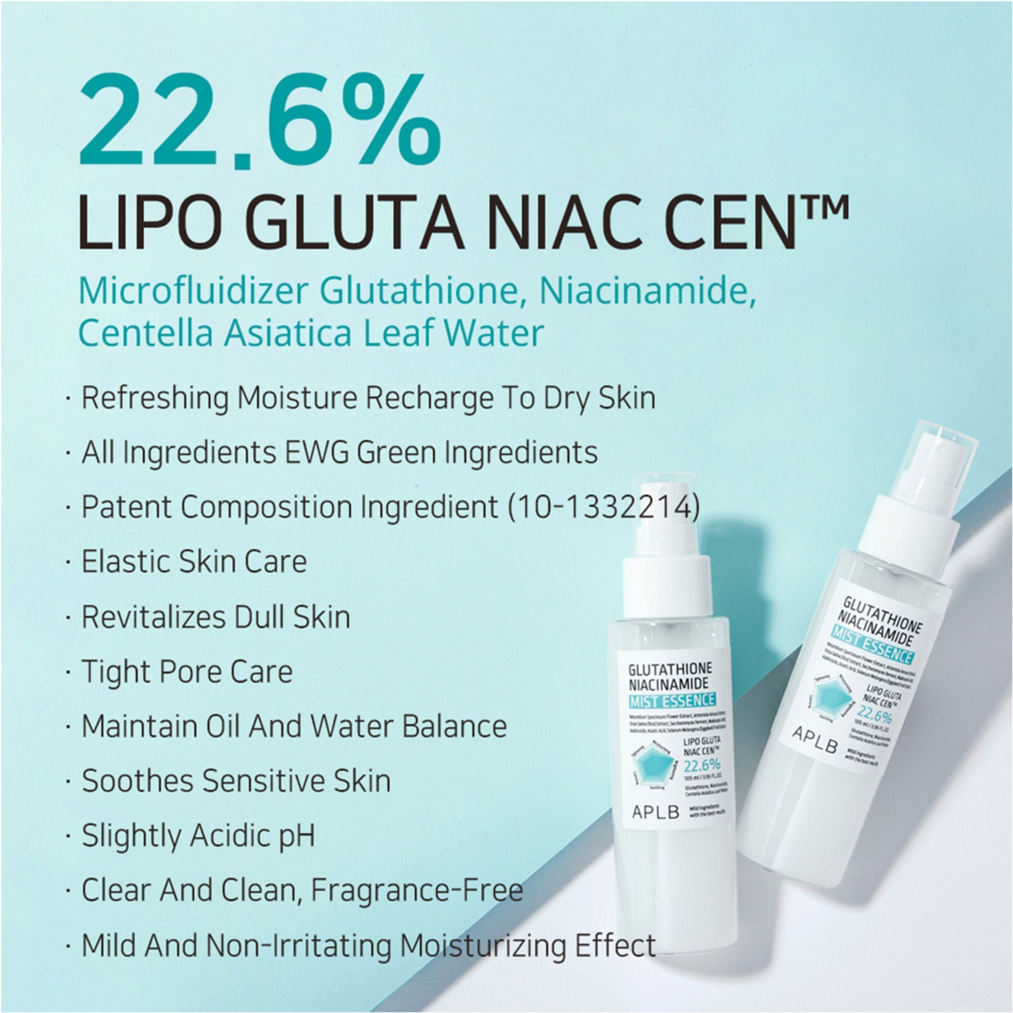 APLB Glutathione Niacinamide Mist Essence