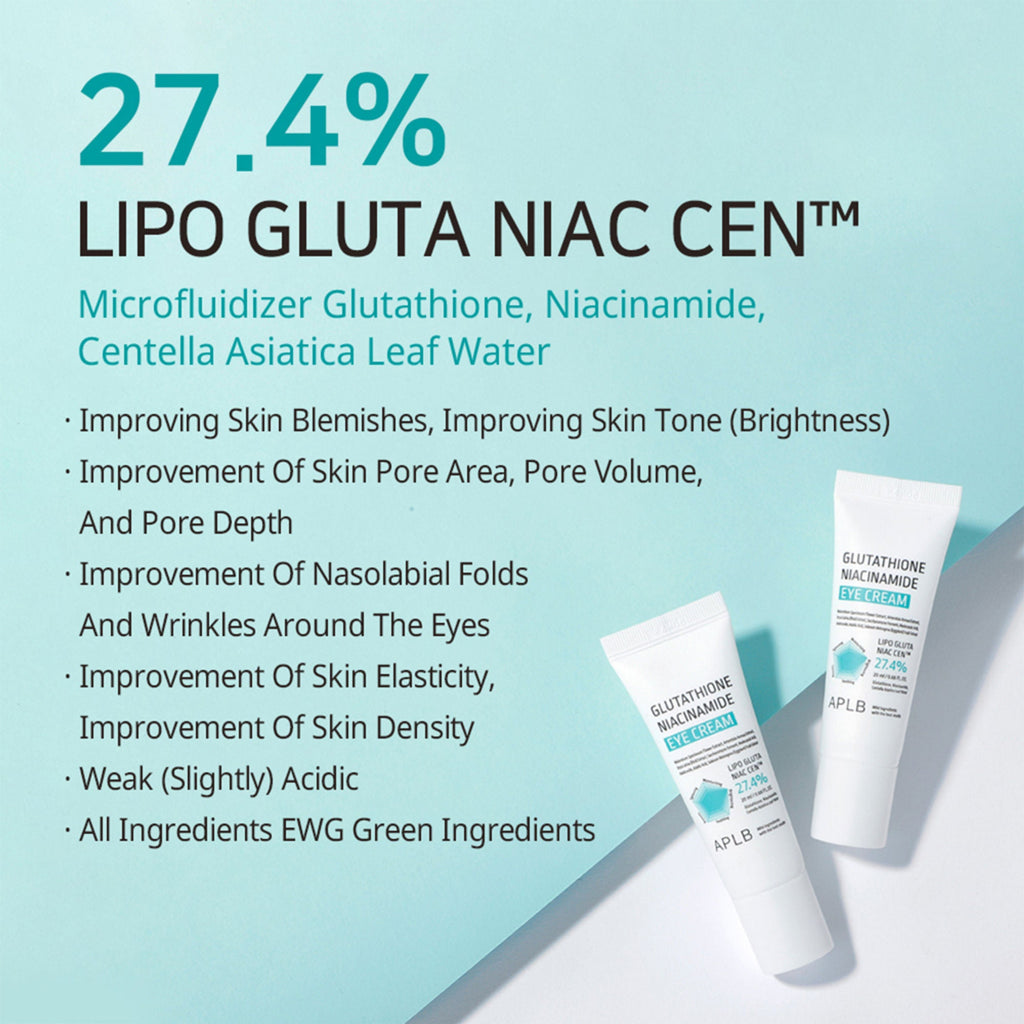 APLB Glutathione Niacinamide Eye Cream
