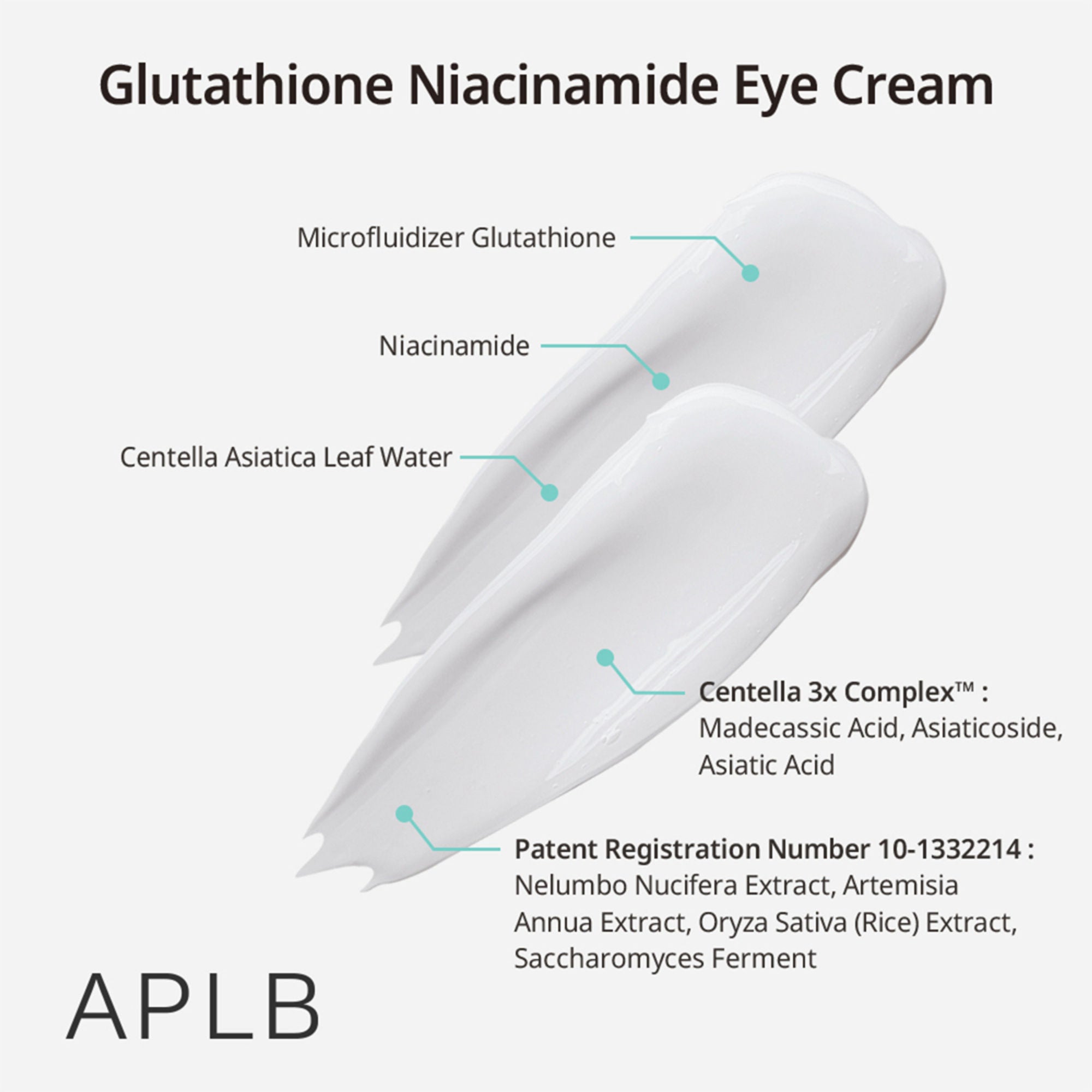 APLB Glutathione Niacinamide Eye Cream