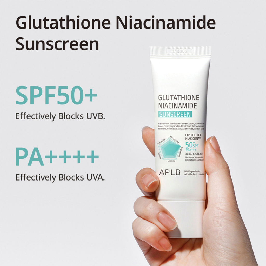 APLB Glutathione Niacinamide Sunscreen SPF 50+ PA++++ - Distacart