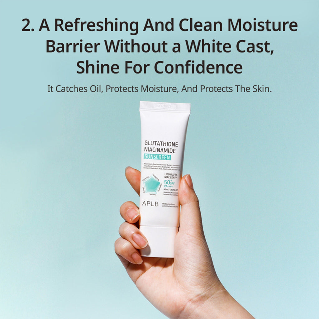 APLB Glutathione Niacinamide Sunscreen SPF 50+ PA++++ - Distacart