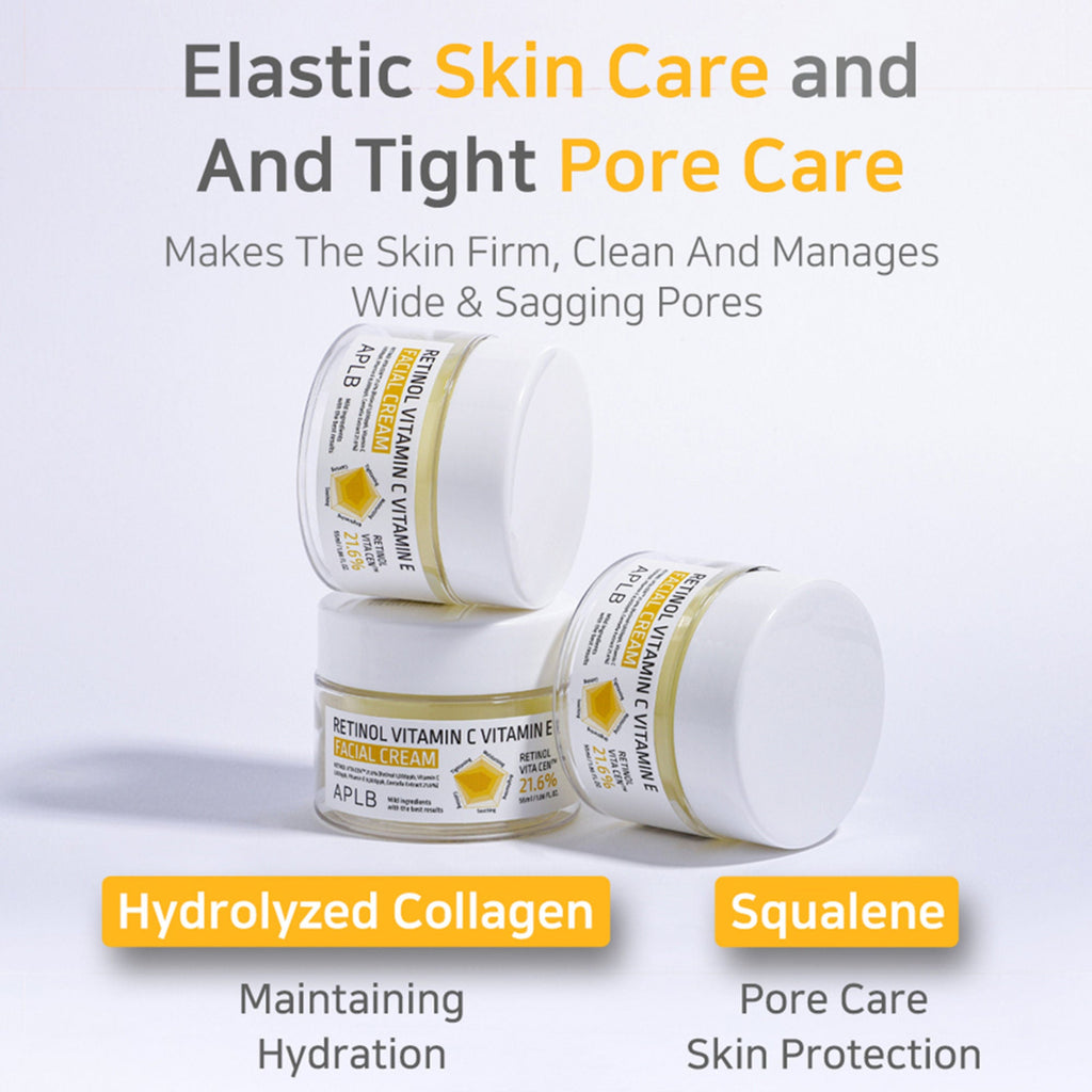 APLB Retinol Vitamin C Vitamin E Facial Cream