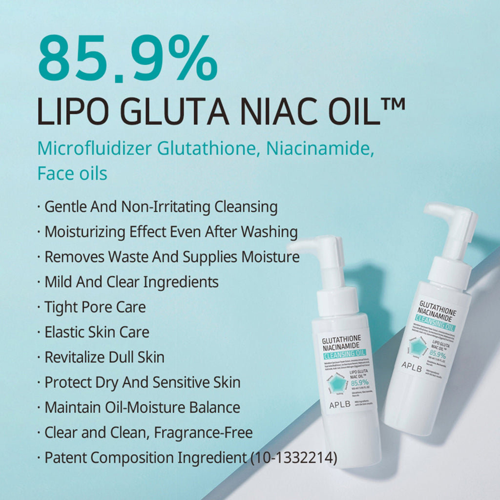 APLB Glutathione Niacinamide Cleansing Oil