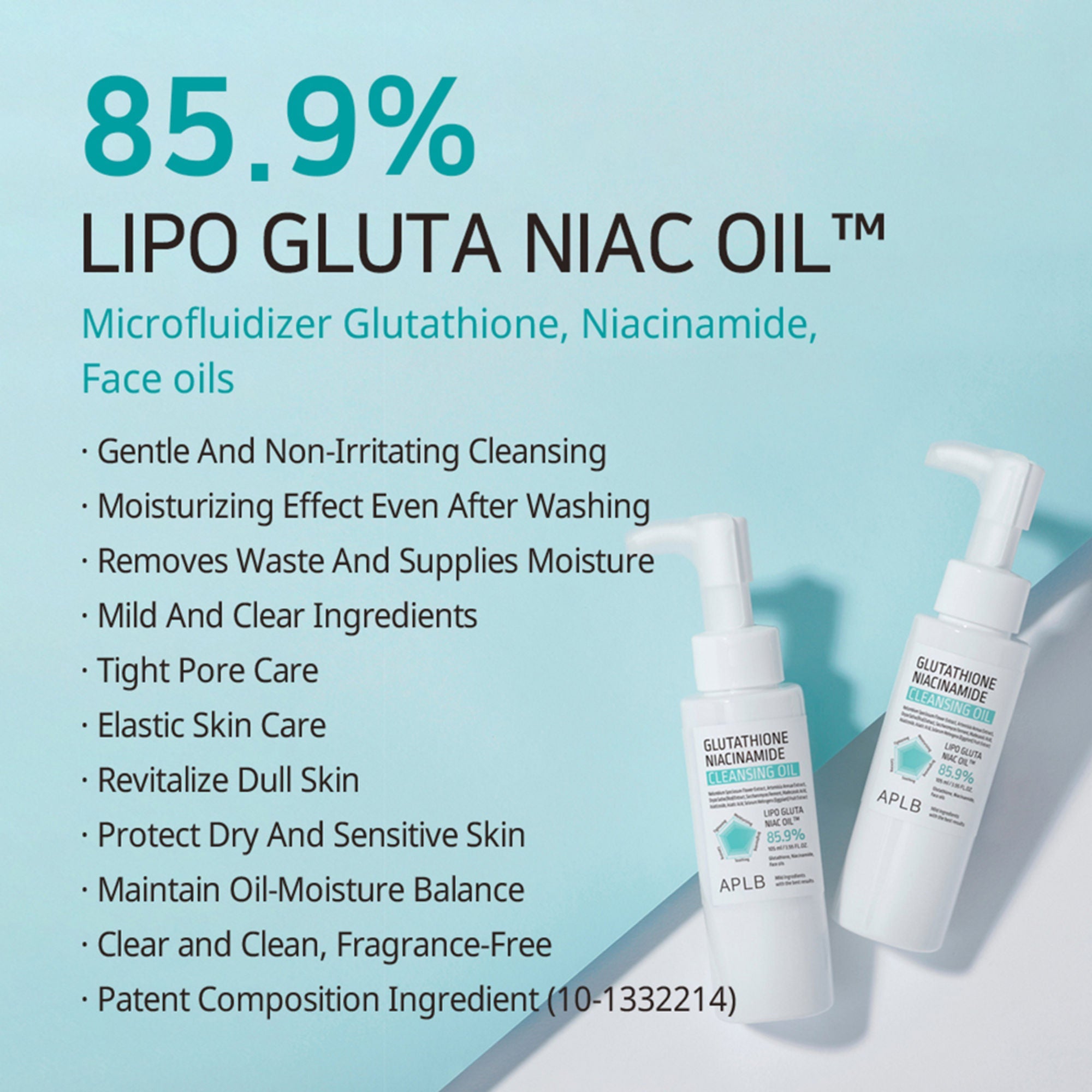 APLB Glutathione Niacinamide Cleansing Oil