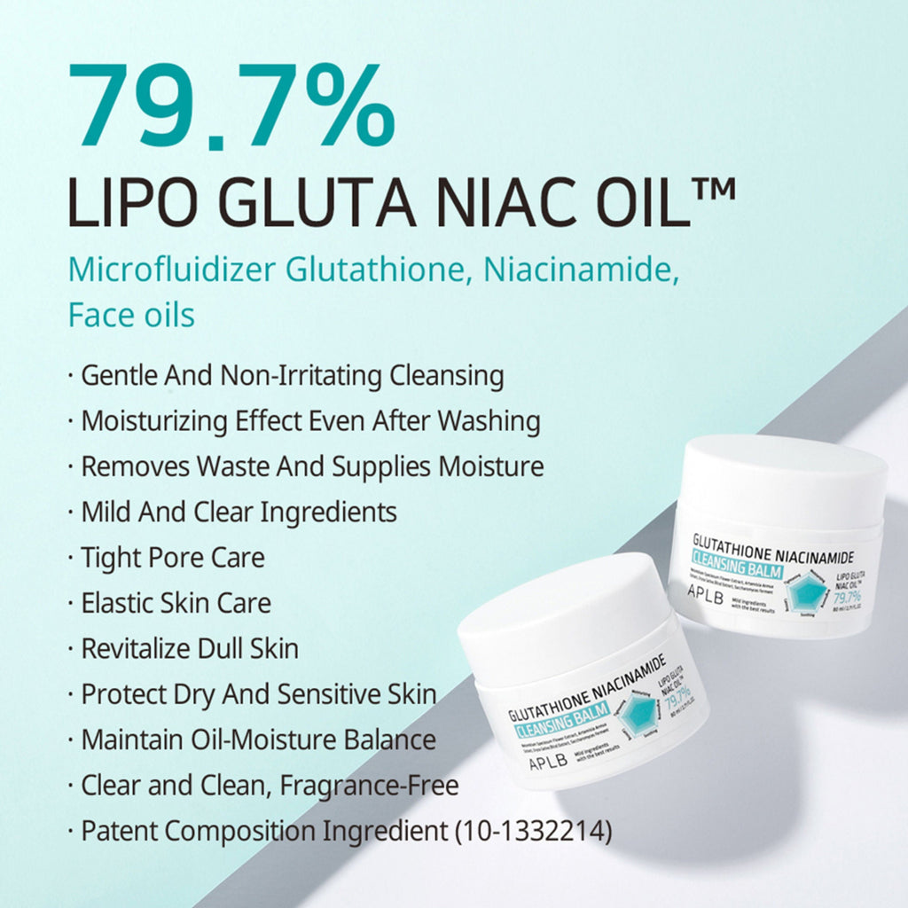 APLB Glutathione Niacinamide Cleansing Balm
