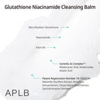 APLB Glutathione Niacinamide Cleansing Balm
