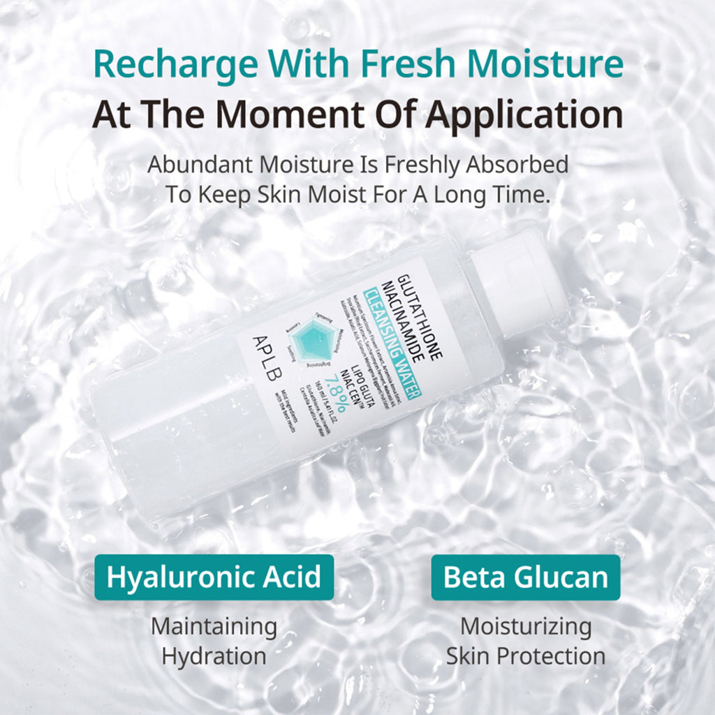 APLB Glutathione Niacinamide Cleansing Water