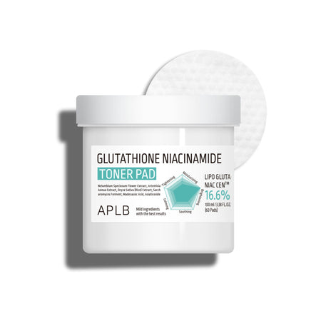 APLB Glutathione Niacinamide Toner Pad