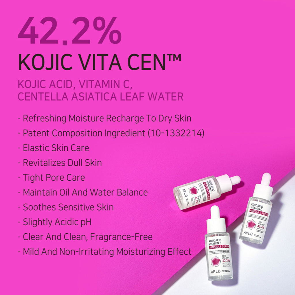 APLB Kojic Acid Vitamin C Ampoule Serum