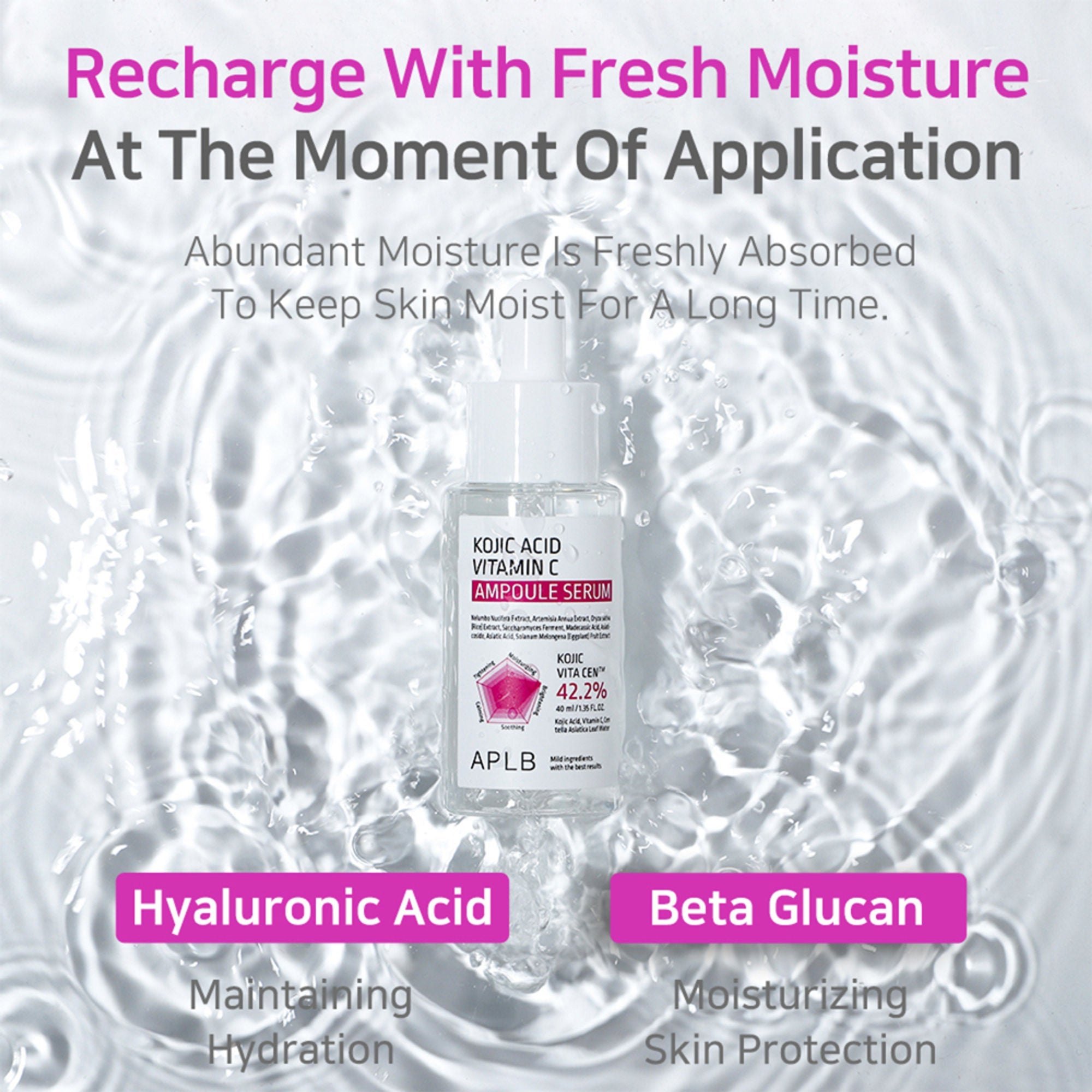 APLB Kojic Acid Vitamin C Ampoule Serum