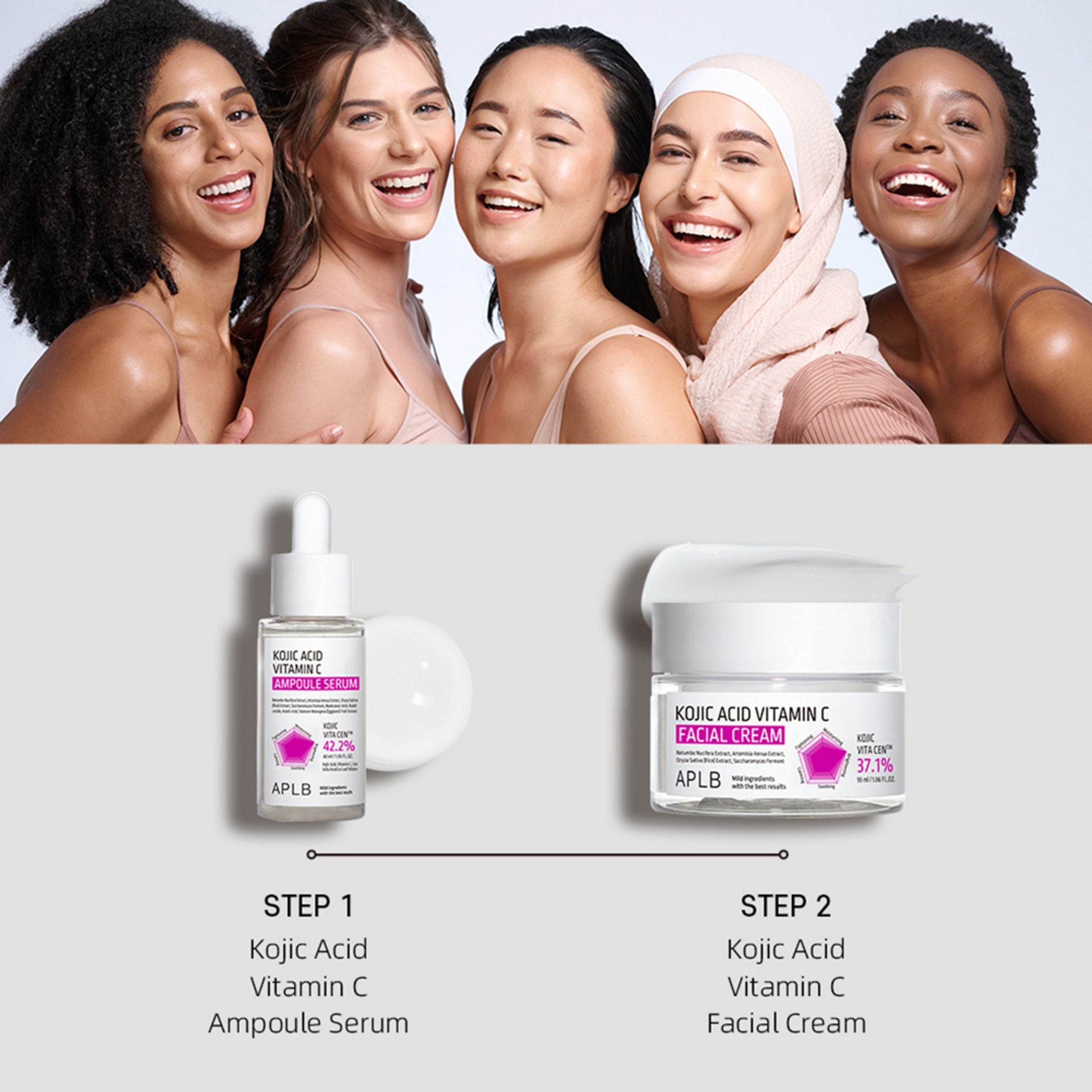 APLB Kojic Acid Vitamin C Facial Cream