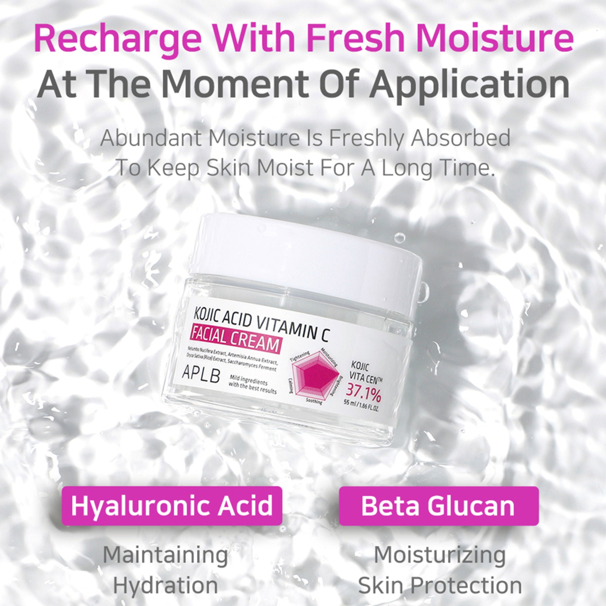 APLB Kojic Acid Vitamin C Facial Cream