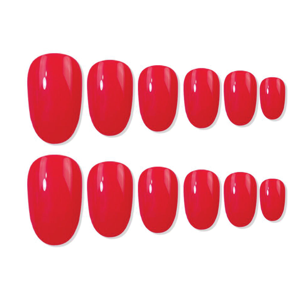 Shills Professional Reusable Press On Nails Oval - SPN544