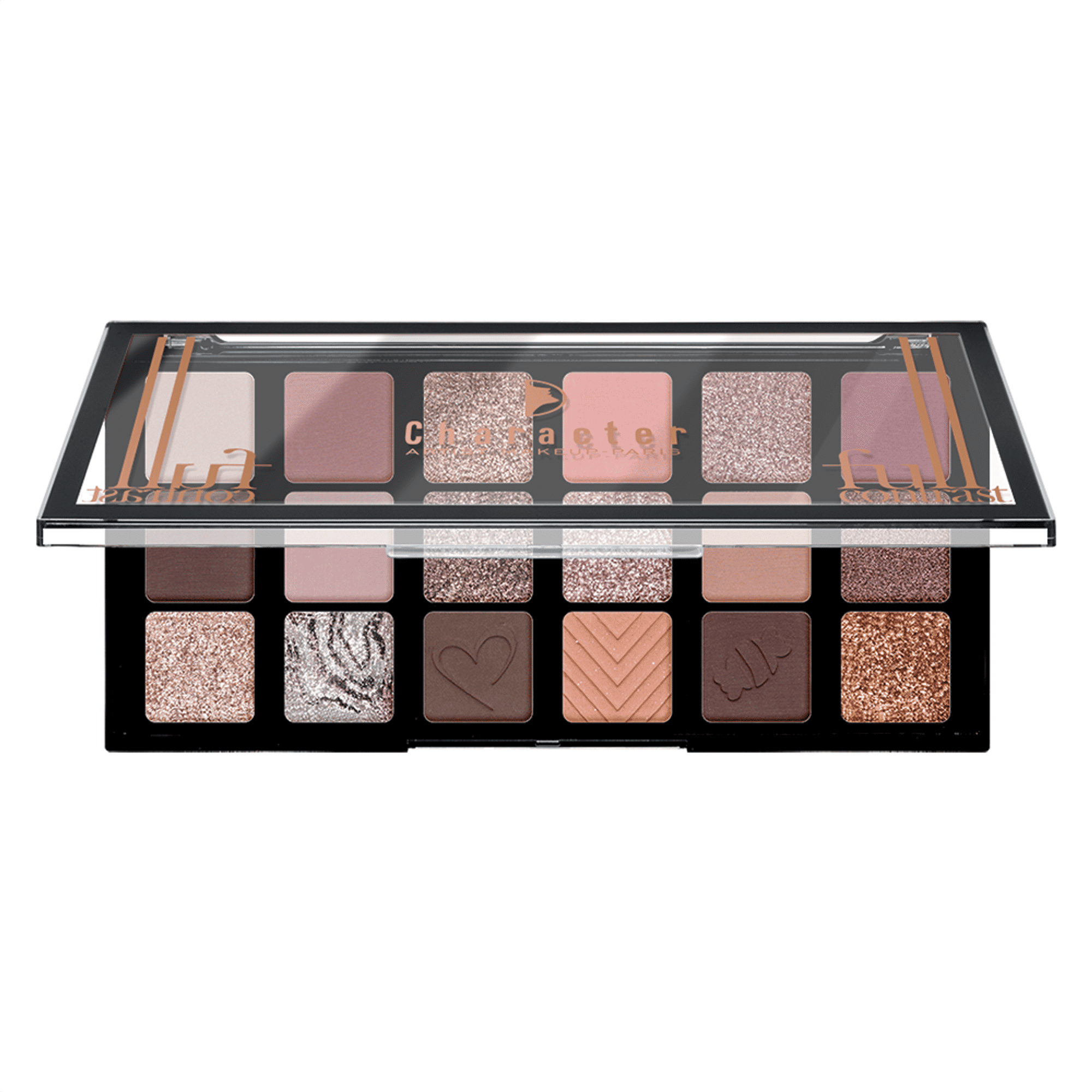 Character 18 Color Eyeshadow Palette - Smoky Elegance Cfc002