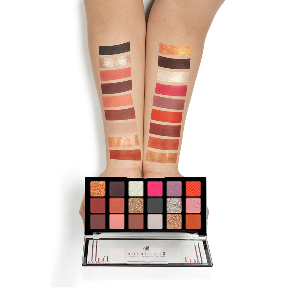 Character 18 Color Eyeshadow Palette - Rustic Radiance Cfc003