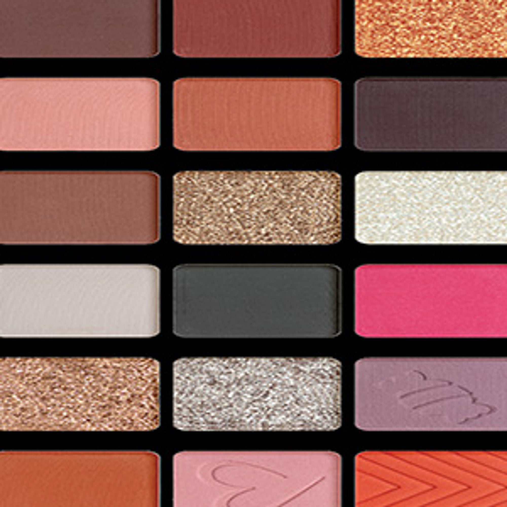 Character 18 Color Eyeshadow Palette - Rustic Radiance Cfc003
