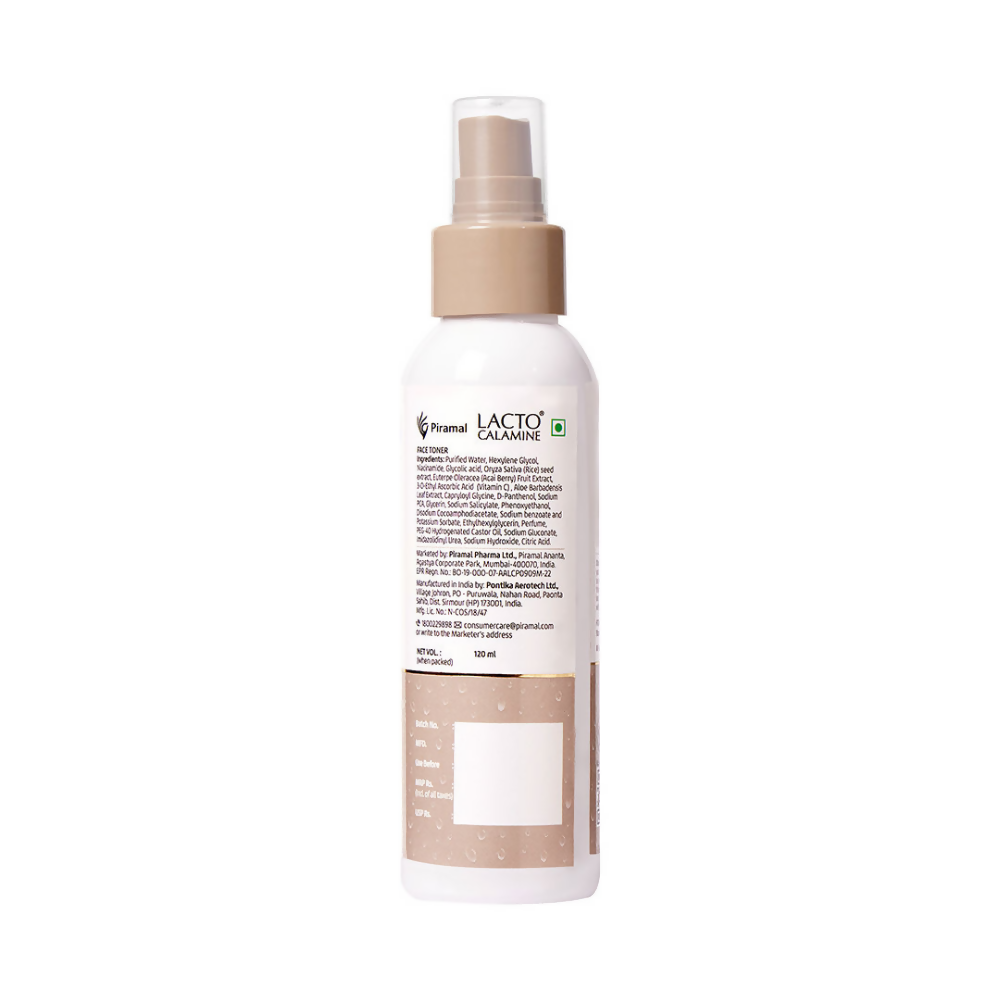 Lacto Calamine Rice Toner - Korean Skincare for Glass Skin - Distacart