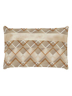 Story@home Brown & White Striped Microfiber 180 TC Bedsheet With Pillow Cover - Distacart