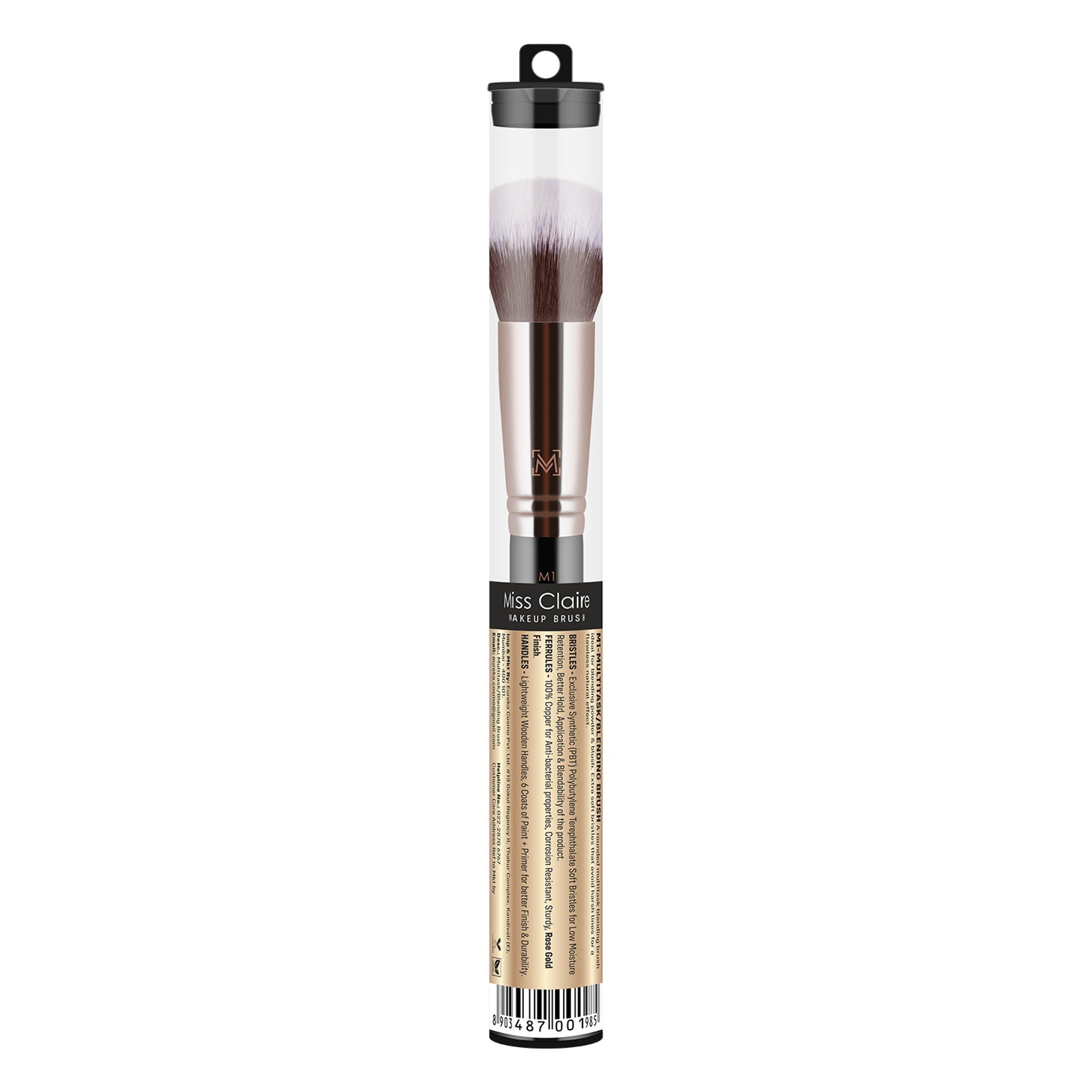 Miss Claire M1 - Multitask/Blending Brush - Rose Gold