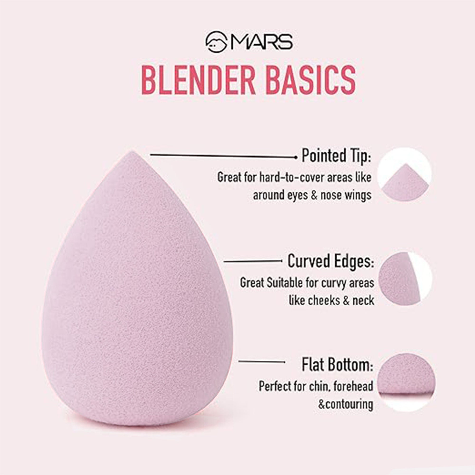 MARS Cosmetics Wonder Blender - Distacart