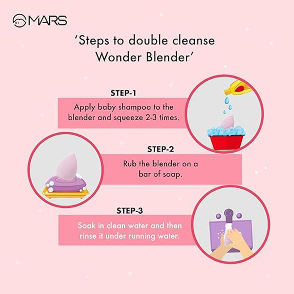 MARS Cosmetics Wonder Blender - Distacart