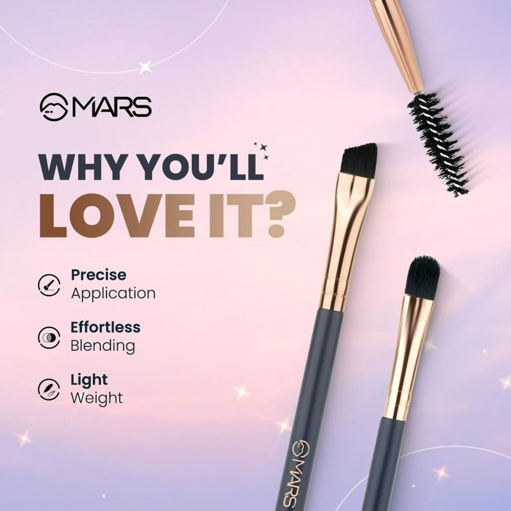 MARS Cosmetics Eye Enchanted Brush - Set of 3