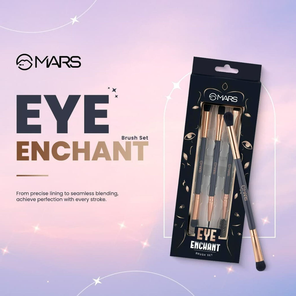MARS Cosmetics Eye Enchanted Brush - Set of 3