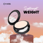 MARS Cosmetics HD Mattifying Compact Powder - 05 Nutmeg - Distacart