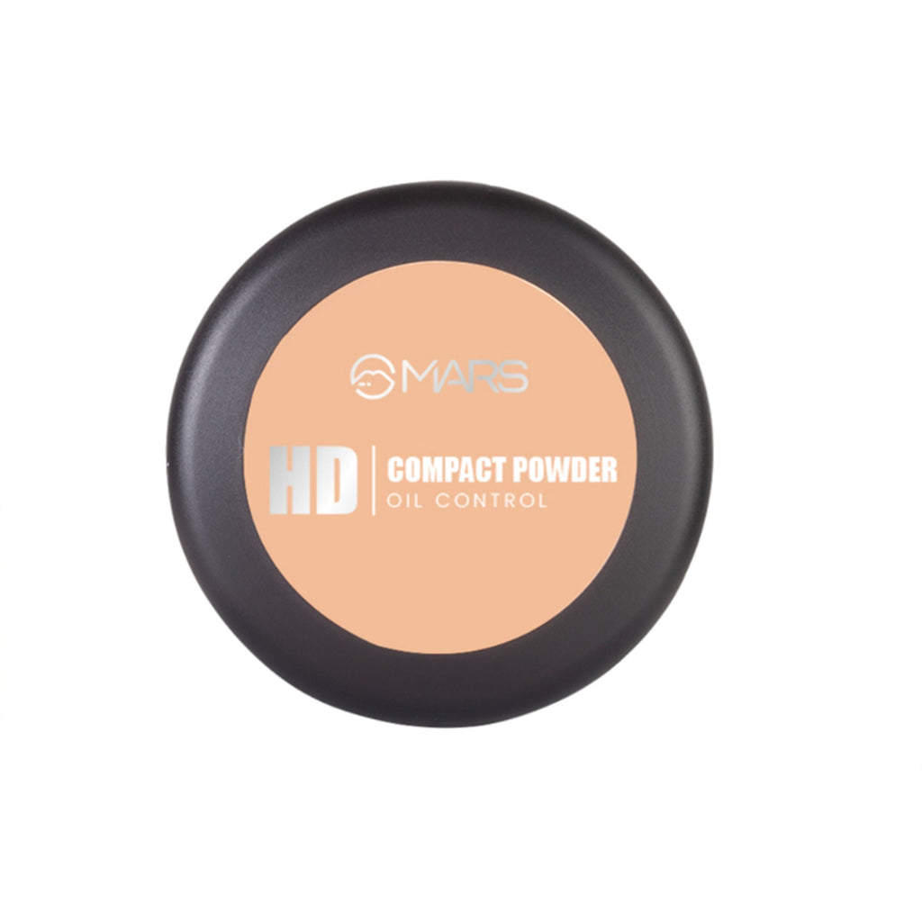MARS Cosmetics HD Mattifying Compact Powder - 05 Nutmeg - Distacart