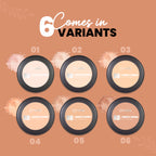 MARS Cosmetics HD Mattifying Compact Powder - 06 Cocoa - Distacart
