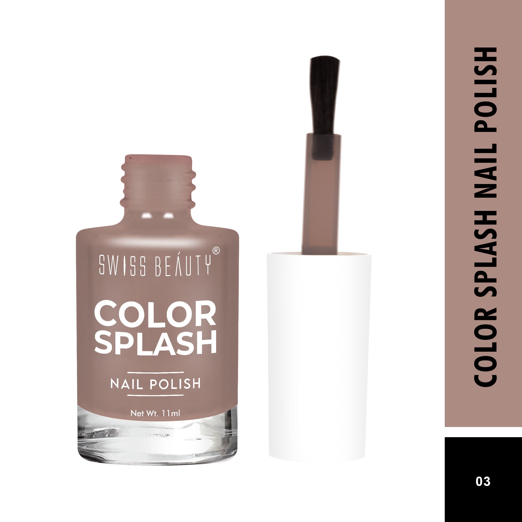 Swiss Beauty Color Splash Nail Polish - Shade-03 - Distacart