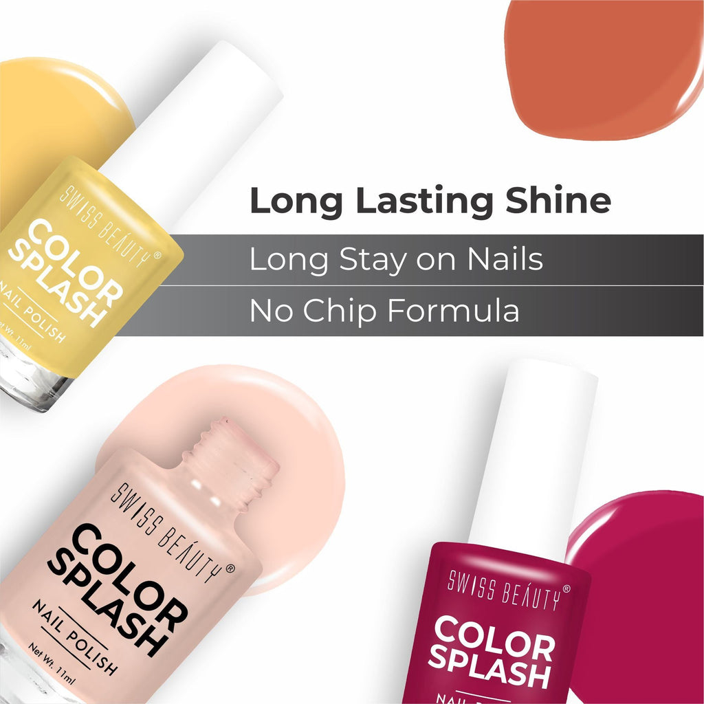 Swiss Beauty Color Splash Nail Polish - Shade-03 - Distacart