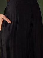 Sangria Printed Kurta & Palazzo With Dupatta