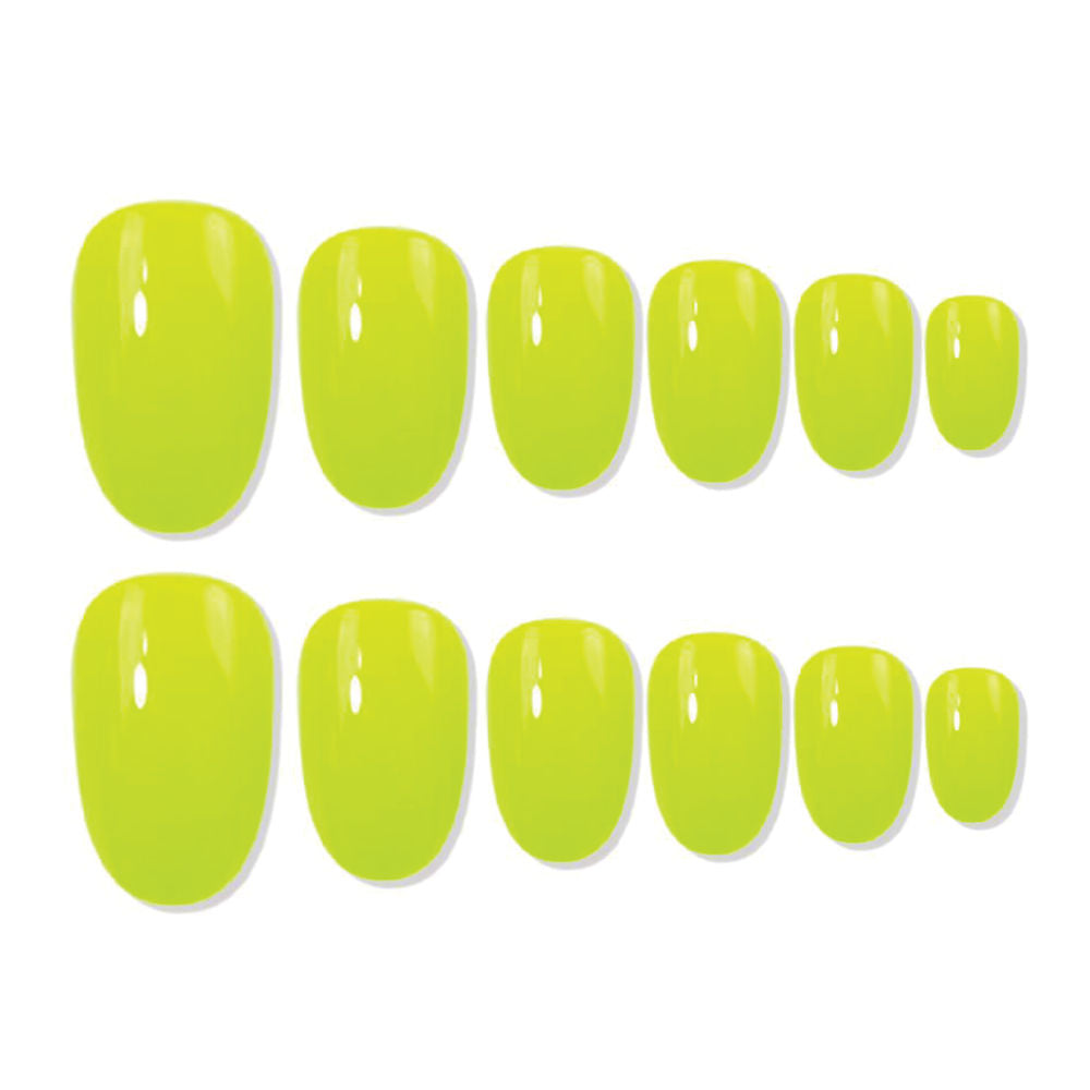 shills professional reusable press on nails oval spn546