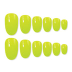 shills professional reusable press on nails oval spn546
