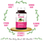 bliss welness skin hair care vitamin e capsule