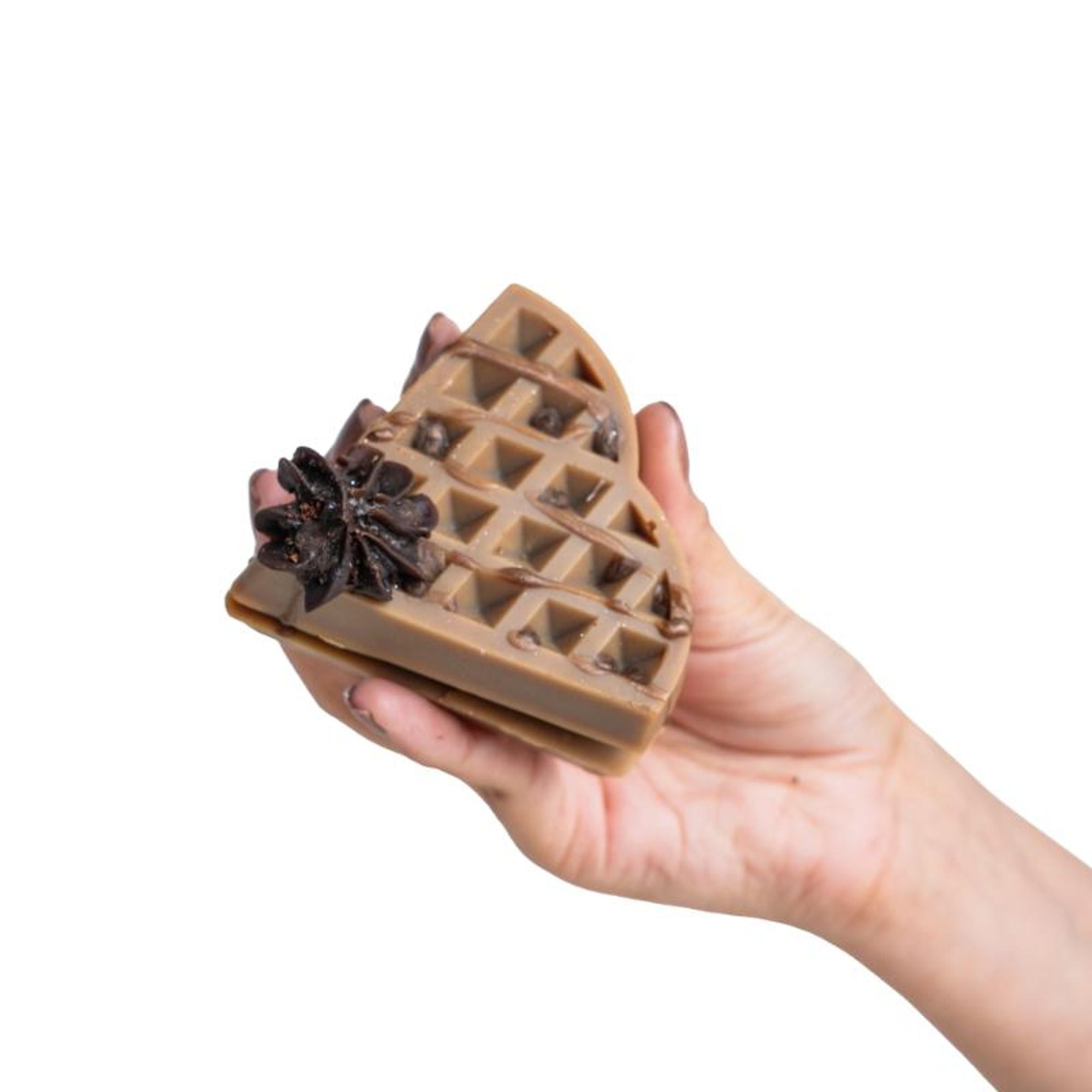 The Sass Bar Caramel Chocolate Waffle Soap