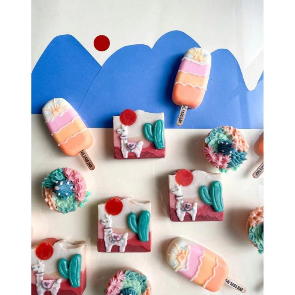 The Sass Bar Llama Desert Soap Box