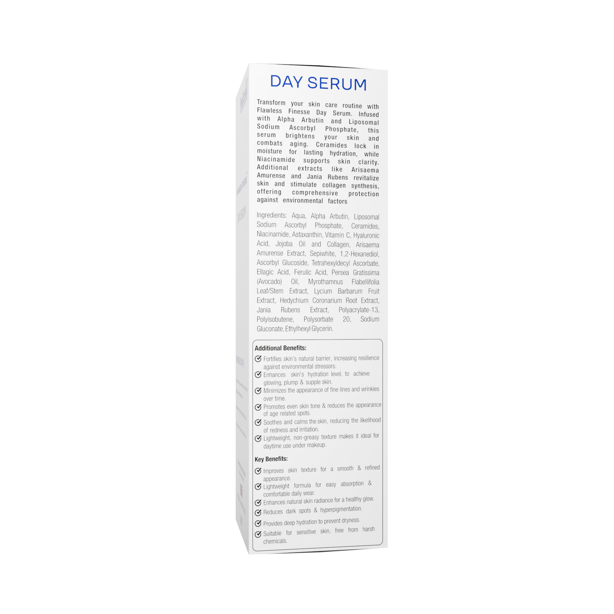 Flawless Finesse By HealthAid Day Serum